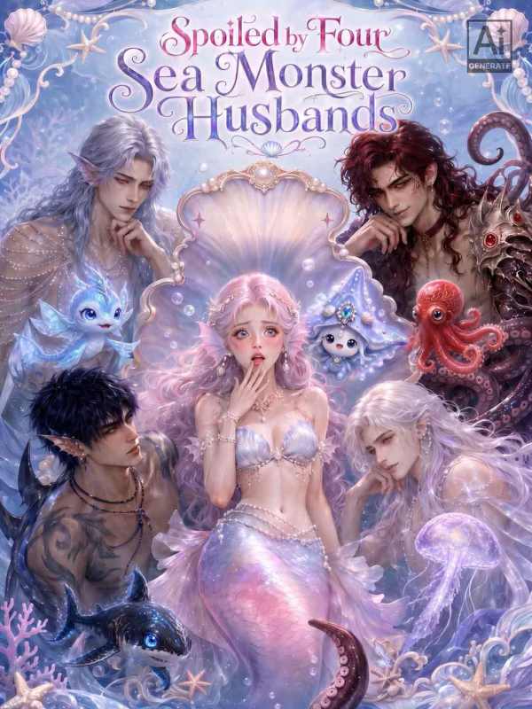 Cartel de Spoiled by Four Sea Monster Husbands