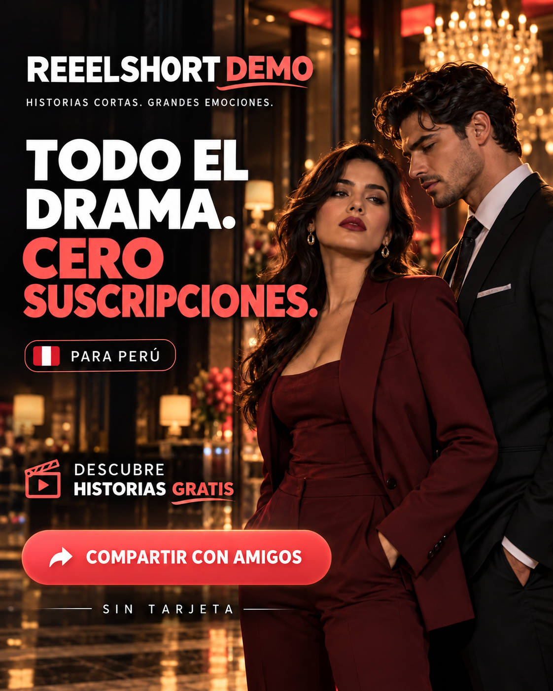 ReeelShort Demo Perú: historias cortas y acceso promocional